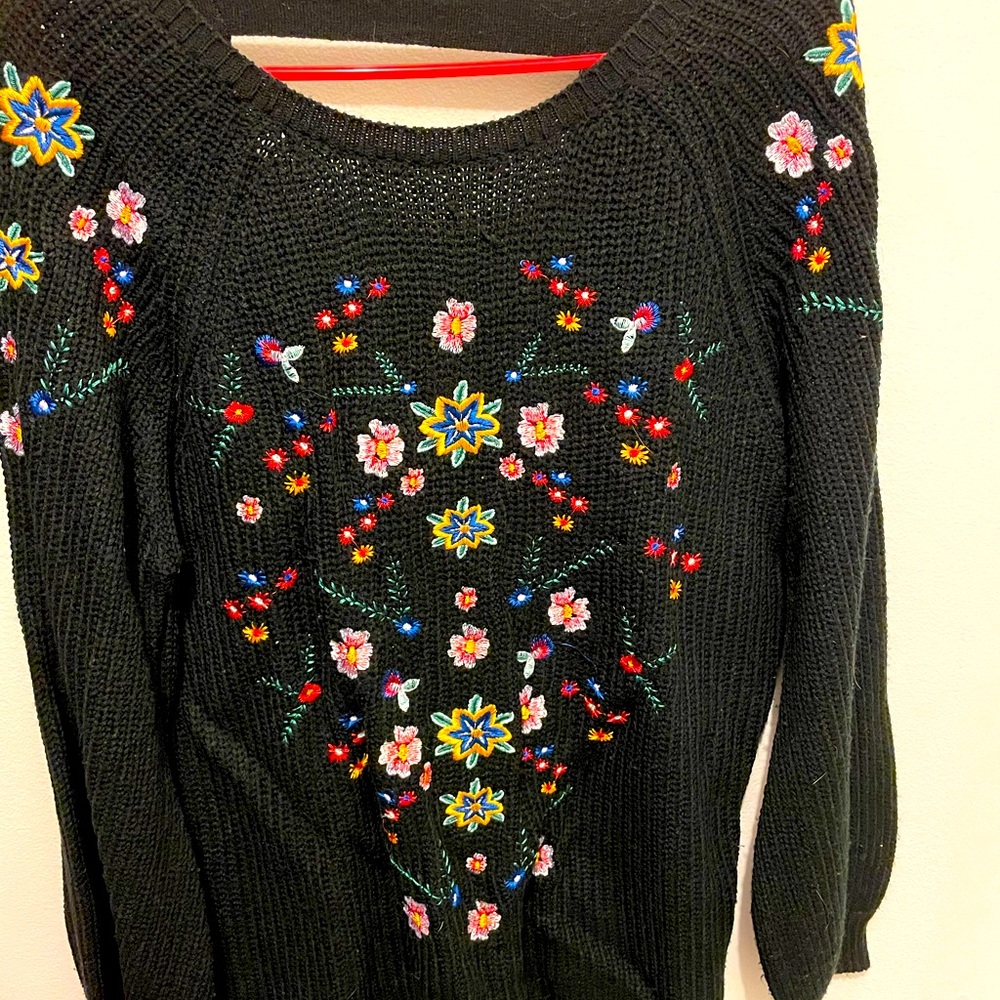 Embroider sweater